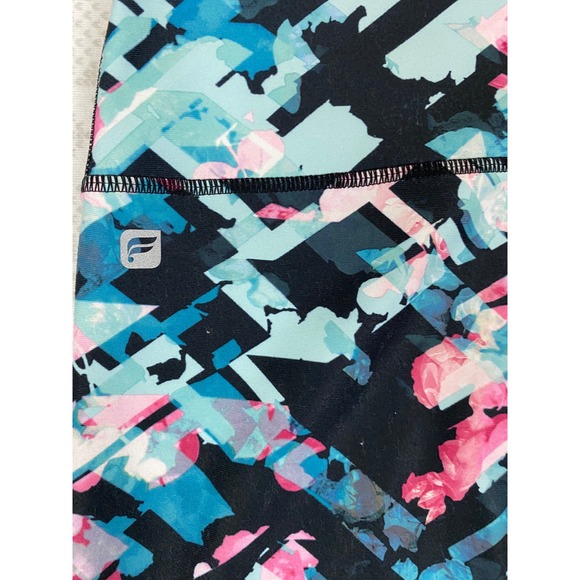 Fabletics Salar Capri Floral Print Cropped Leggings Activewear - Size L - Picture 5 of 5
